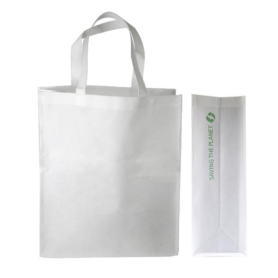 Kassi rPET 34x42x14 cm valkoinen Saving the Planet